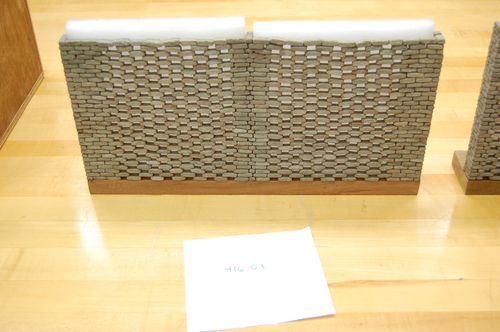 Weavers' Studio - brick jali model