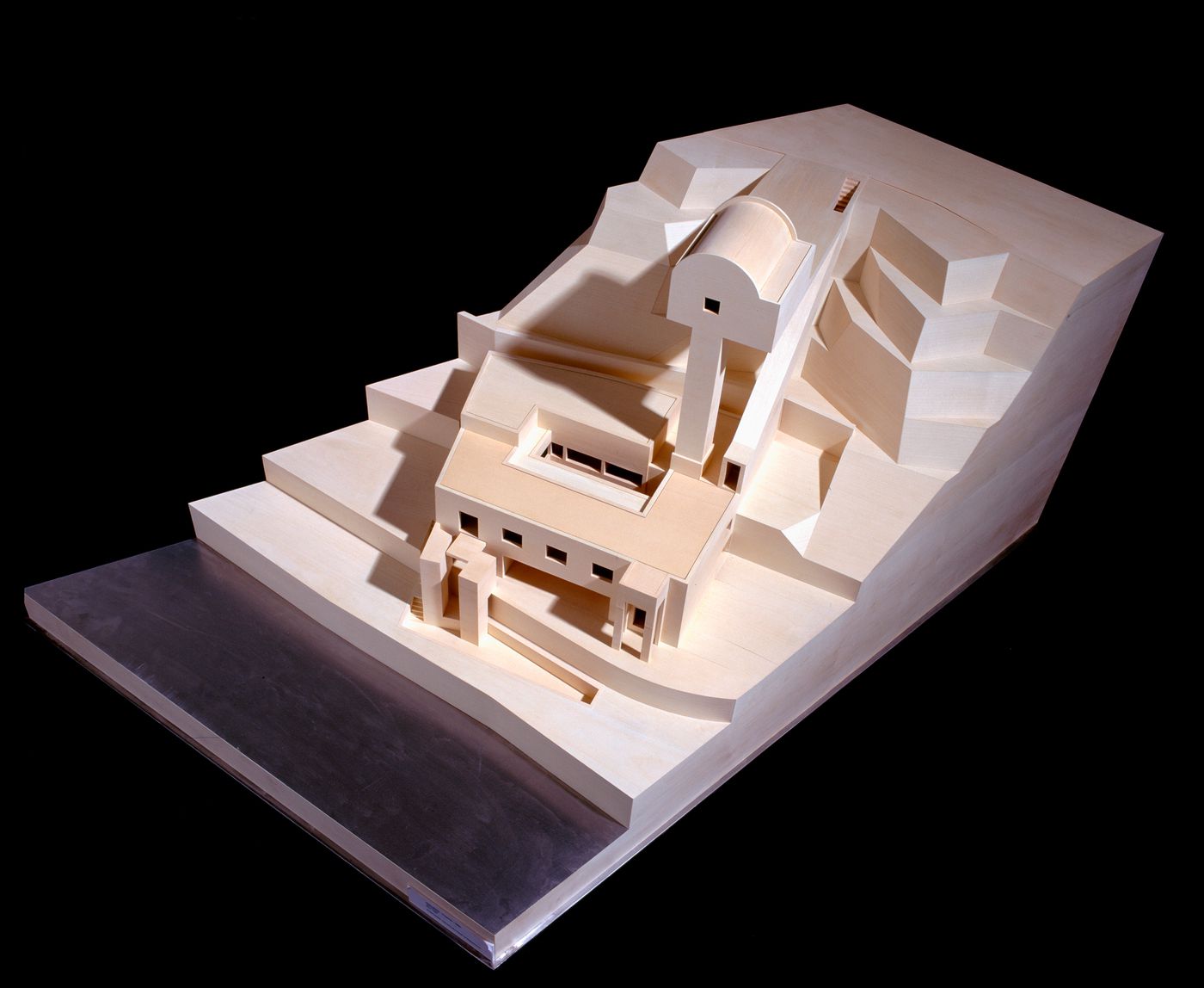 View of model for Casa Mário Bahia [Mário Bahia house], Gondomar, Portugal