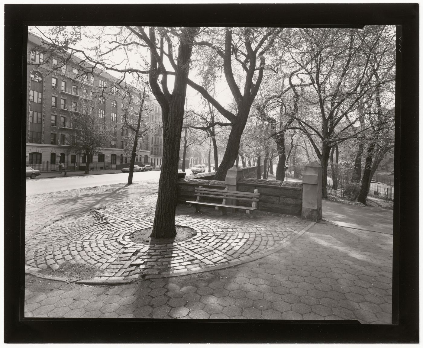 View of the Strangers Gate, Central Park, New York City, New York