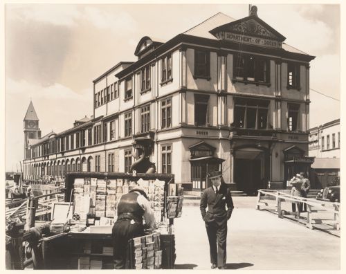 Pier A, North River, Department of Docks and Police Station, New York City, New York