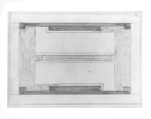 Colour composition, possibly for a carpet