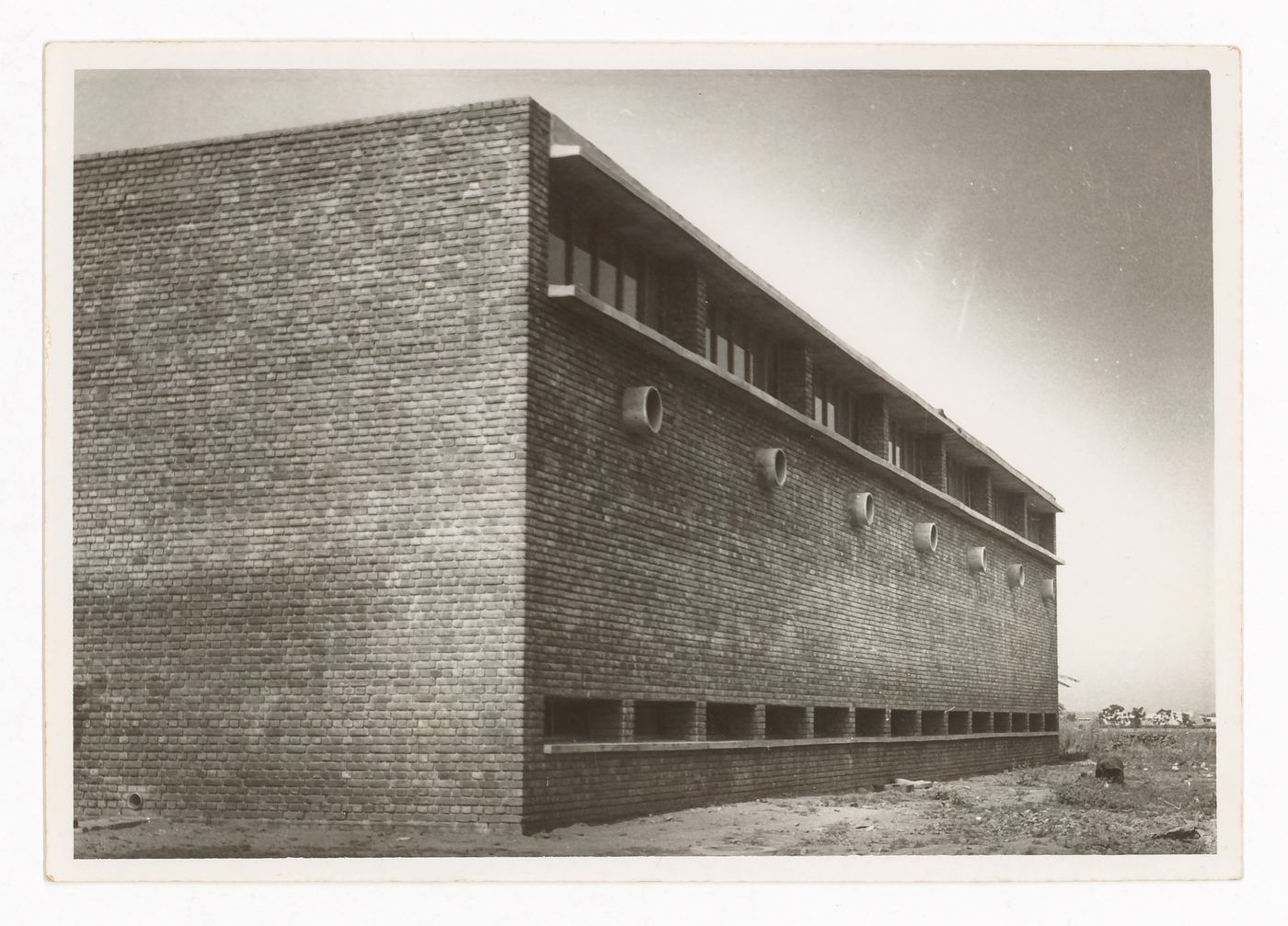 Photograph of unidentified architectural project