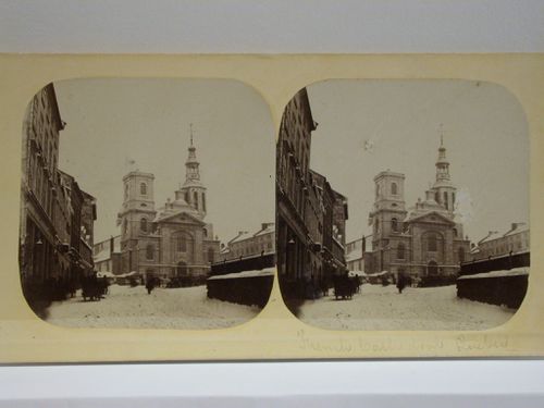 Stereoview of Québec City