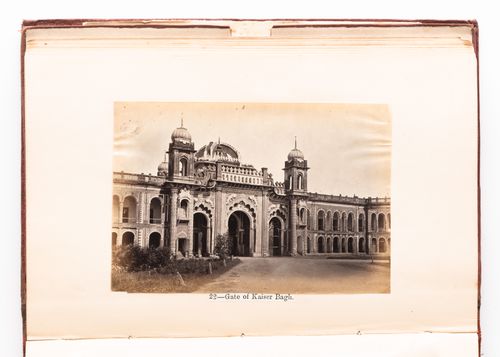 View of the main portal of the Kaisarbagh [Caesar's Garden] Palace complex, Lucknow, India