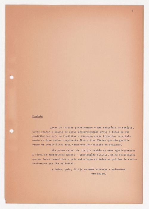 Intern's report for Piscina das Marés, Leça da Palmeira, Matosinhos, Portugal