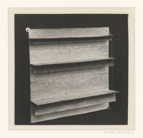 Photograph of a student model on the topic "Transformation Exercises" for the "Space" course at the Vkhutemas (Higher State Artistic Technical Studios), Moscow