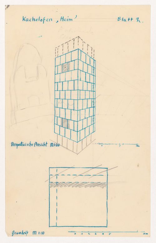 Design for a tiled stove
