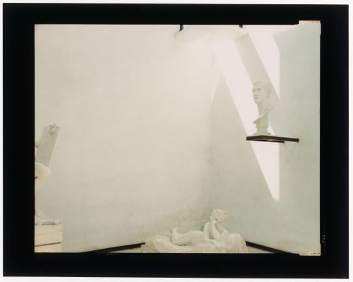 Interior view of the Plaster Cast Gallery showing casts, Museo canoviano, Possagno, Italy