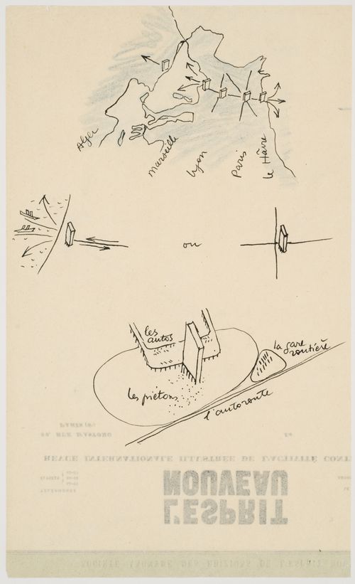 Preparatory studies for publication - pan-France urban scheme