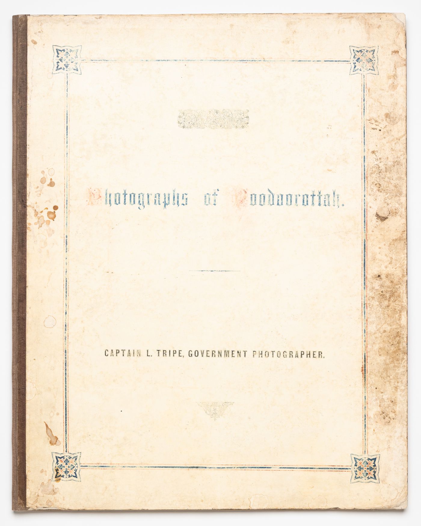 Photographs of Poodoocottah.