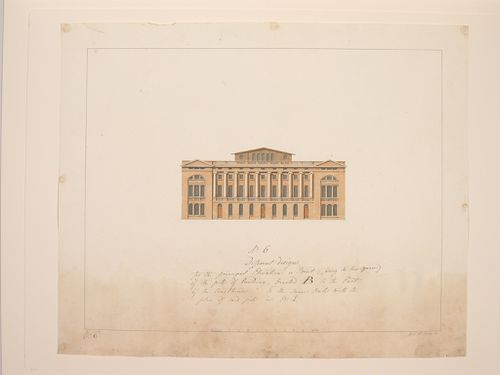 Broad Sanctuary, Westminster- principal elevation