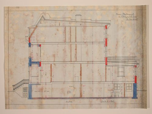 House for J. Goulet Esq., Westmount