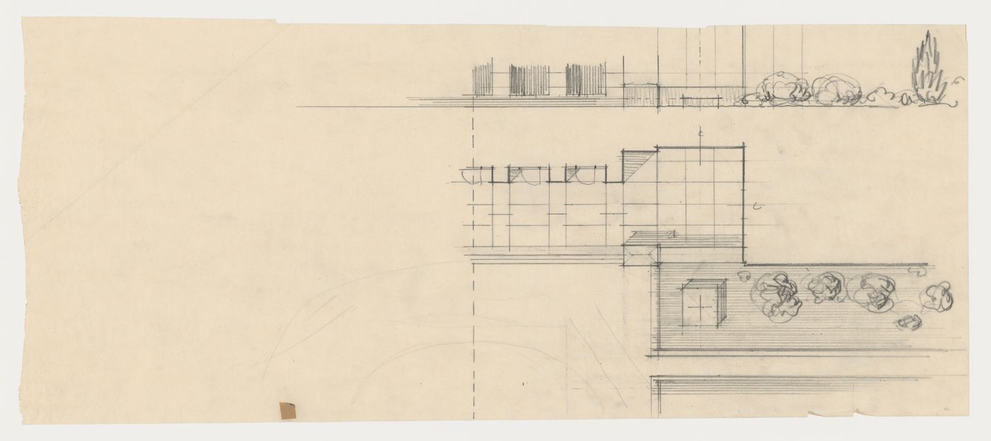 Plan et élévation, Imprimerie Nationale du Canada, Hull, Québec, Canada