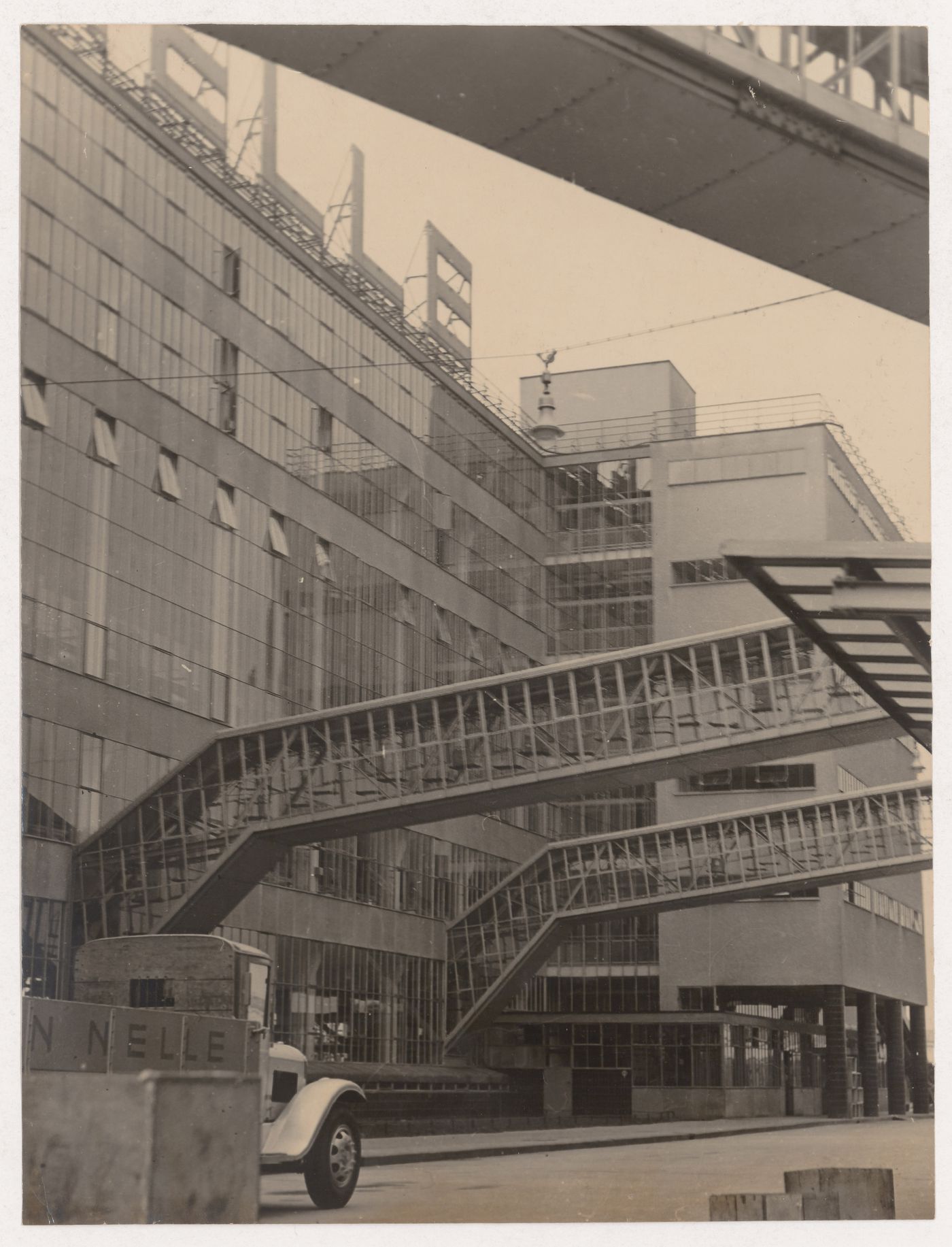 Exterior view of Van Nelle Factory, Rotterdam, Netherlands