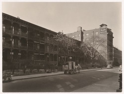 Brownstones on Eleventh Street between 6th and 7th Avenues, New York City, New York