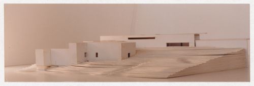 Photograph of model for Museu Granell, Santiago de Compostela, Spain