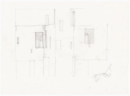 Sketches for Casa Miggiano, Otranto, Italy