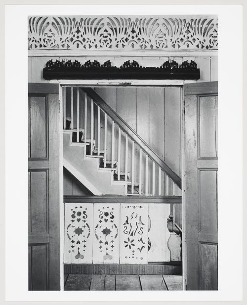 Interior, the Padmore House, ca.1880, Crozierville, Liberia