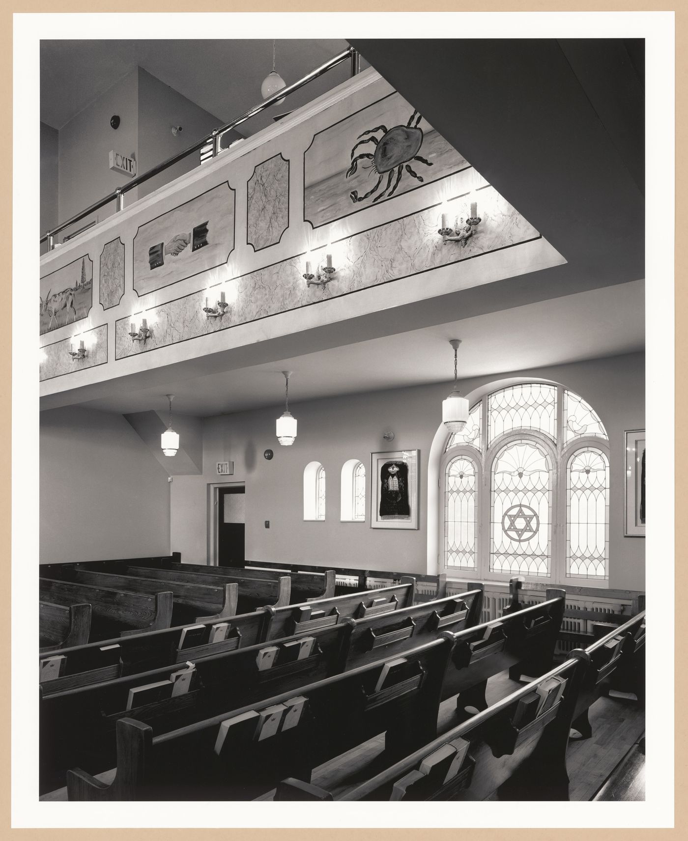 Instruments of Faith: View of Seating area, Kiever Synagogue, Toronto