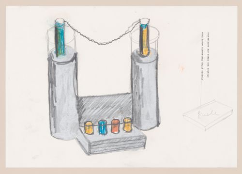 Sketch (from the project-file "Sketches and drawings on various projects, including lamp designs, 1970s-1980s")