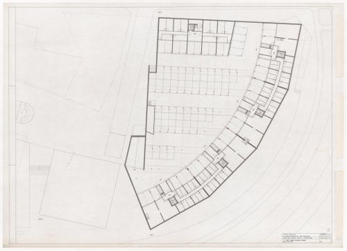 Floor plan for Ceramique Terrein Blocos de habitação e escritórios, Maastrich, the Netherlands