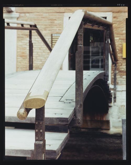 Close-up view of the bridge, Palazzo Querini Stampalia, Venice, Italy