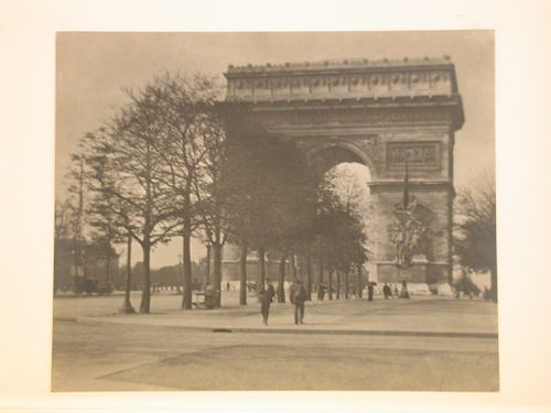 Arche de Triomphe, illustration for James' "Princess Casamassima", Paris, France