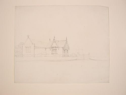 Perspective of a cottage