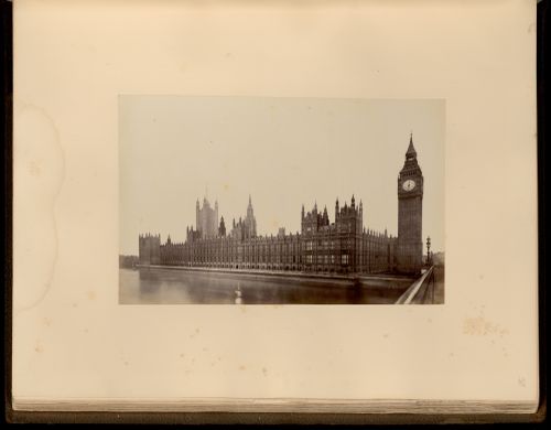 Plate from book ''The Abbey and Palace of Westminster''