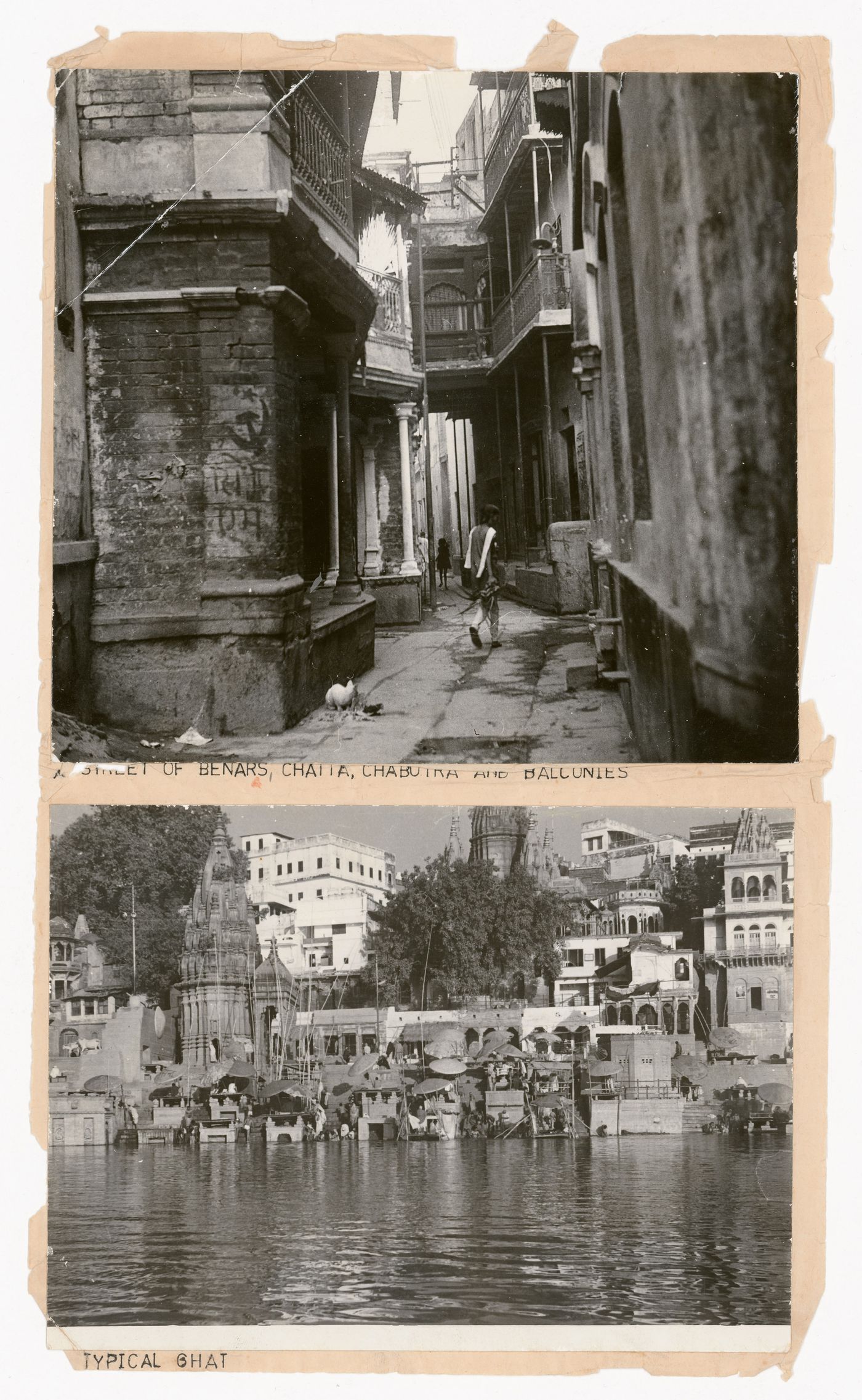 Photographs of Indian cityscape