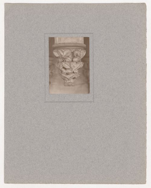 Plate from portfolio ''York Minster Chapter House''