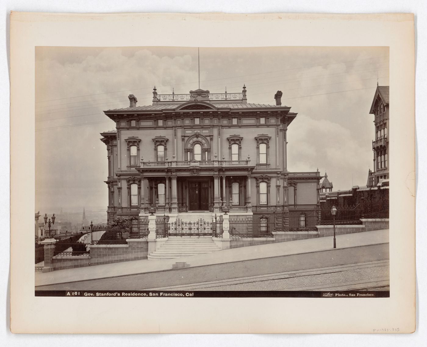 Gov. Stanford's Residence, San Francisco, Cal.