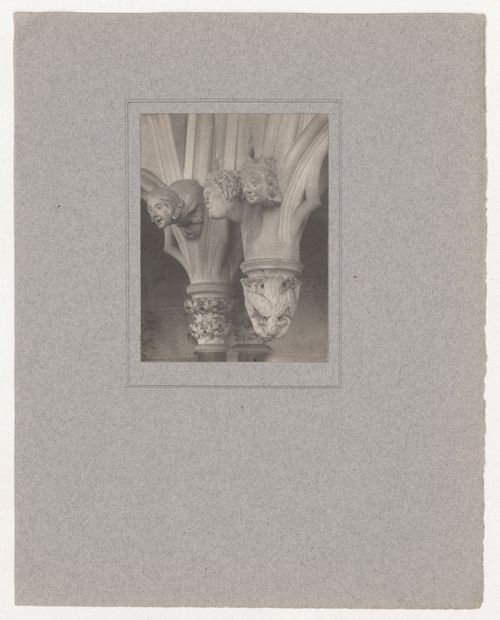 Plate from portfolio ''York Minster Chapter House''