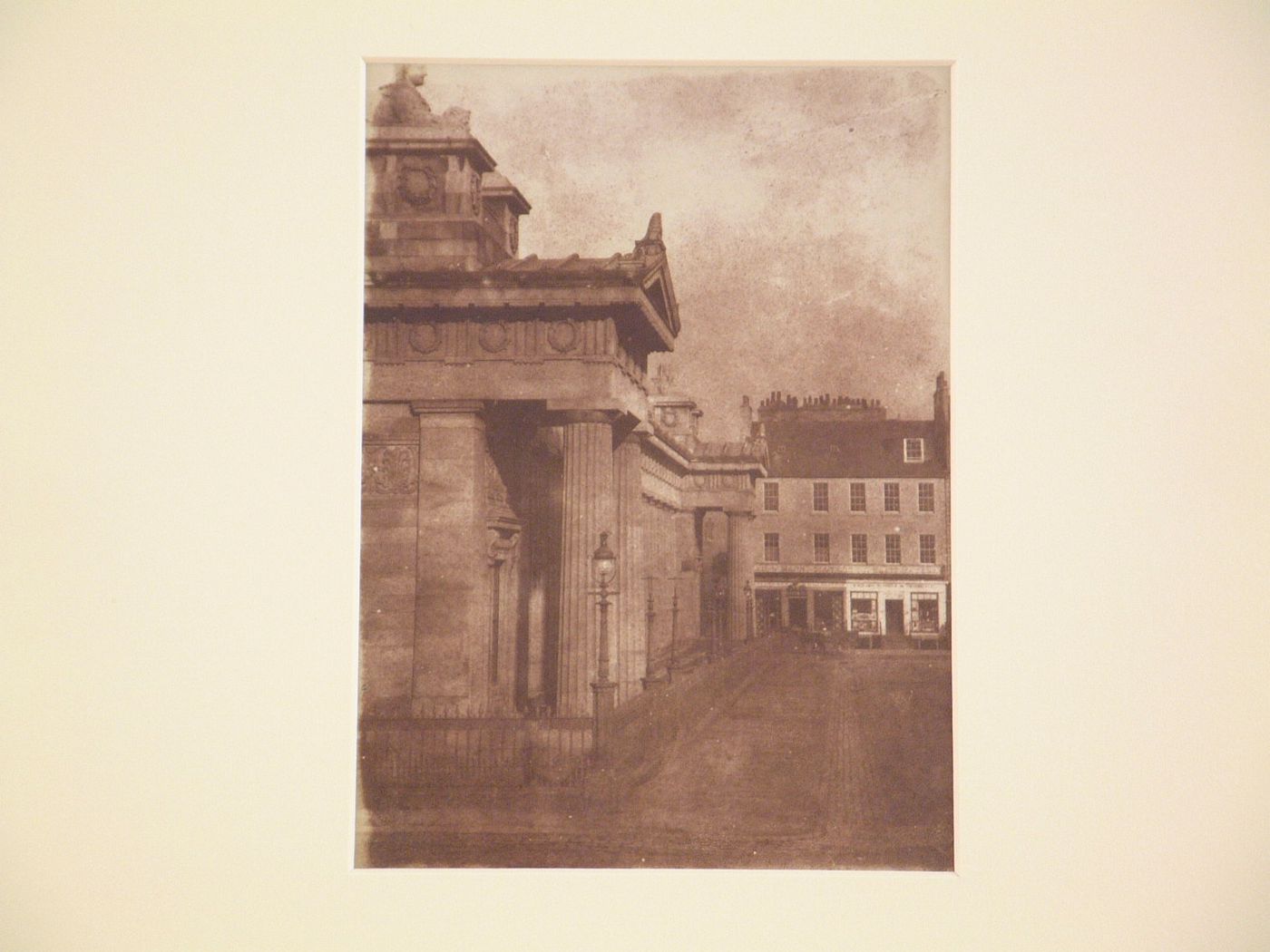 View of the Royal Scottish Academy, Edinburgh, Scotland