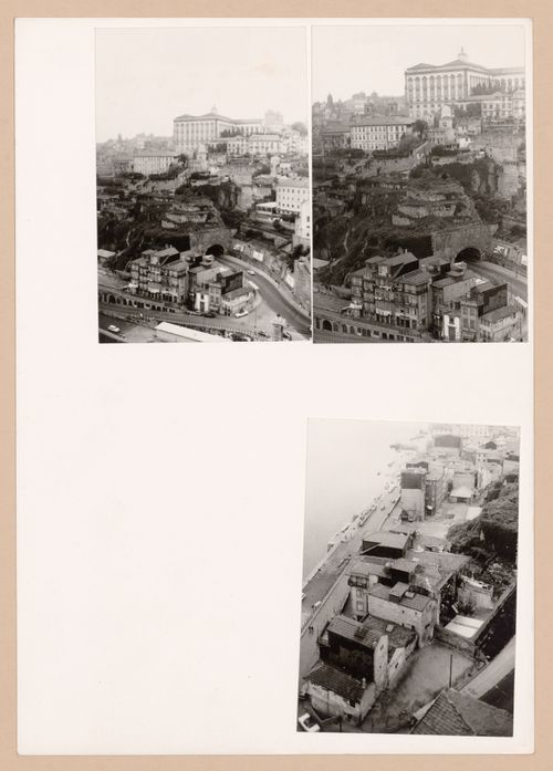 Views of site for Largo da Lada, Porto, Portugal