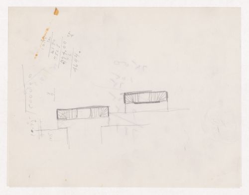 Sketch plans for stairwells for Illinois Institute of Technology