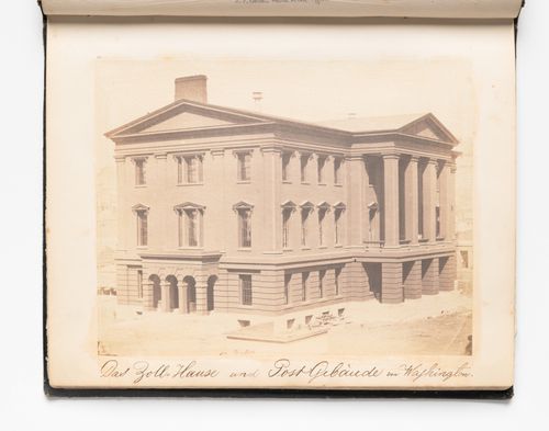 View of the Custom House, Washington Street near Battery Street, San Francisco