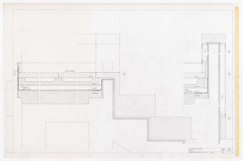 Roof details for Recuperação do Restaurante Pai Ramiro, Porto, Portugal