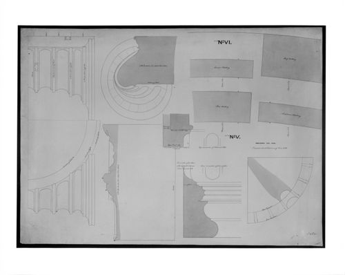 Ionic Temple, Clandon Park - Cornices/Mouldings