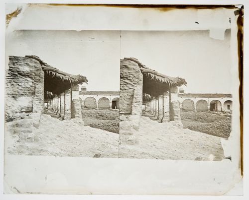 Stereograph of Mission San Juan Capistrano, California, United States of America