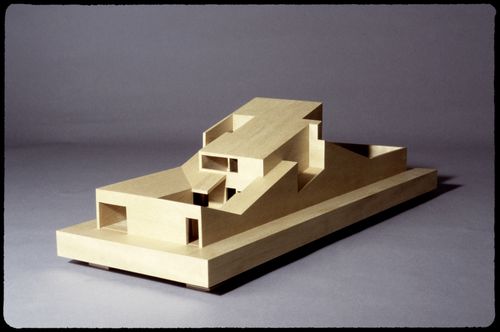 View of model for Habitação Dr. Júlio Gesta, Matosinhos, Portugal