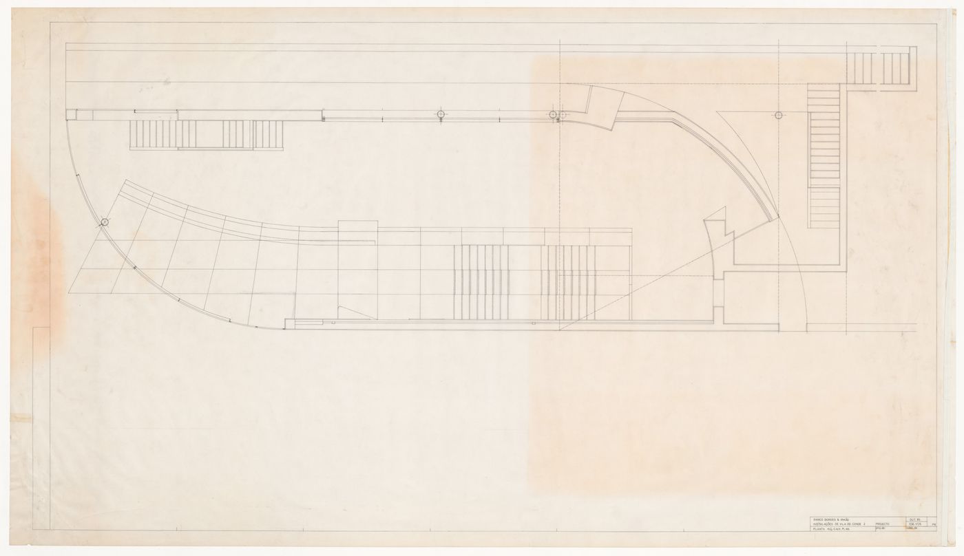 Plan for Banco Borges & Irmão II [Borges & Irmão bank II], Vila do Conde, Portugal