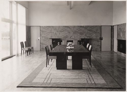 Vue de la salle à manger des parents, Villa Cavrois à Croix, France
