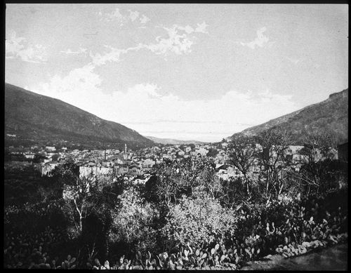 View of an archeological site near the Dead Sea, Israel