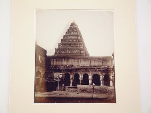 View of the Goodagopuram, Tanjore Palace complex, Tanjore (now Thanjavur), India