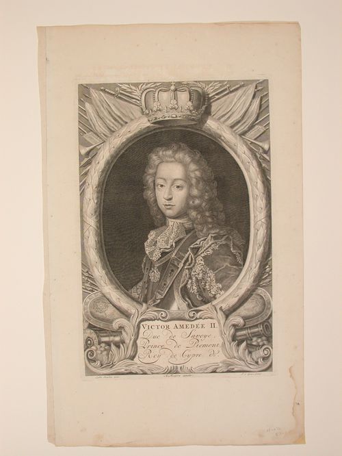 Portrait bust of Victor Amedée II