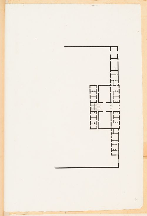Unidentified prison, England: Partial plan