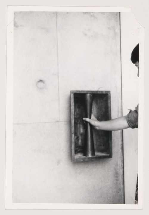 Detail view, Notre-Dame-du-Haut, Ronchamp, France