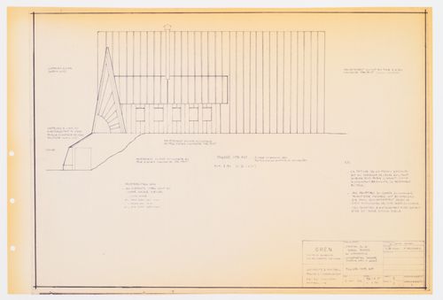 Climatisation solaire "système passif et actif" : façade côté est : Maison du docteur Simon Richer, Nominingue, Québec, Canada