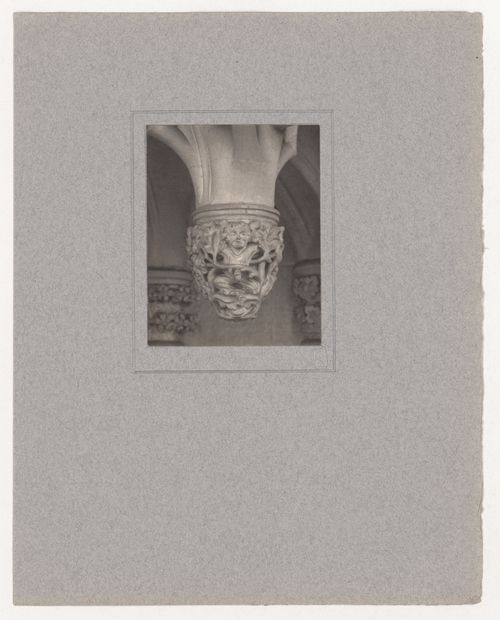 Plate from portfolio ''York Minster Chapter House''